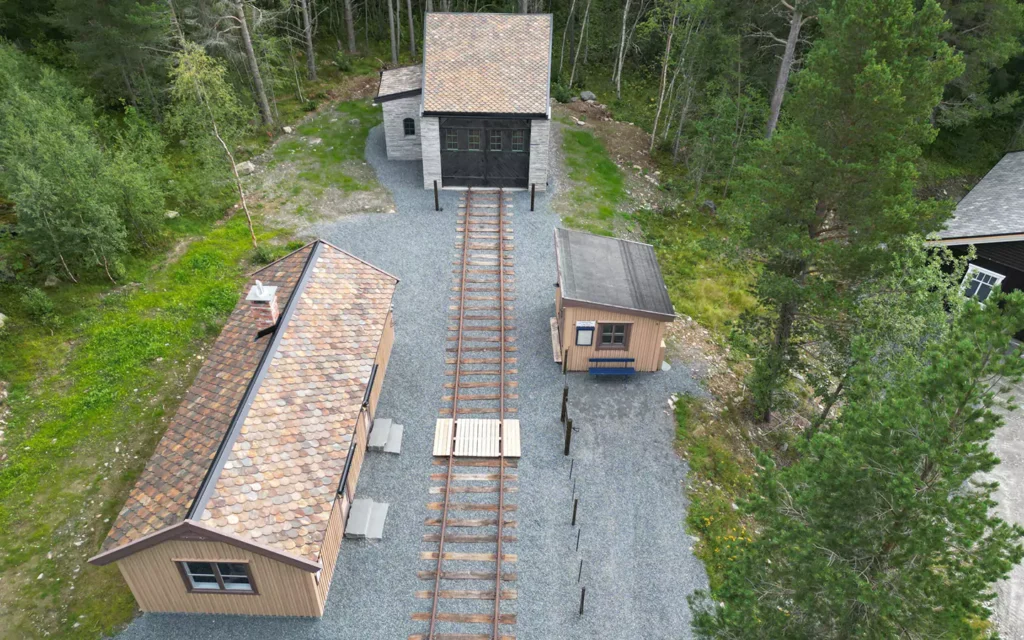 Oppdal jernbanemuseum norheim natursten 01